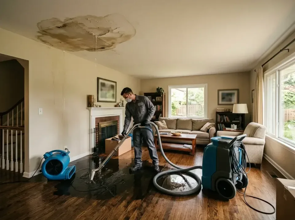attic-pipe-burst-ceiling-drip-008 — frequently asked questions, Water Damage Restoration & Carpet Care in Wantagh, NY